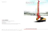 SANY SR150C ROTARY DRILLING RIG - · PDF fileRotary drilling rig feeding with crowd cylinder has been developed by SANY. Interlocking Kelly bar with auger, core barrel and rock bucket,