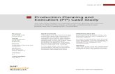 Production Planning and Execution (PP) Case · PDF fileworking in the Materials Management (MM) and the Production Planning and Execution (PP) ... Click on the exit icon to return