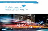 BUSINESS DATA - SAP Data  · PDF file© 2016 SAP SE or an SAP affiliate company. All rights reserved. 1 THE DATA DRIVEN ENTERPRISE May 2017 BUSINESS DATA Monetize Your Data Assets