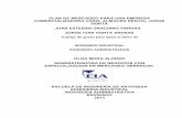 PLAN DE MERCADEO PARA UNA EMPRESA …repository.eia.edu.co/bitstream/11190/282/1/INDU0199.pdf · plan de mercadeo para una empresa comercializadora caso: almacen dental jorge horta