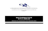 MATHEMATICS SYLLABUS - Presentation College, …pcc.edu.tt/curriculum/CSEC Mathematics.pdf · CSEC MATHEMATICS SYLLABUS ... The guiding principles of the Mathematics syllabus direct