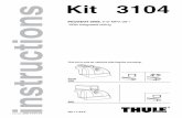 PEUGEOT 5008, 5-dr MPV, 09–* · PDF fileC.20110331. 506-3104-01 instructions PEUGEOT 5008, 5-dr MPV, 09–* *With integrated railing Kit 3104 460 ISO 11154-E 460R 753 This Kit is