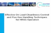 Effective On Load Cleanliness Control and Flue Gas · PDF fileOn Load Cleaning Devices US Retractable Sootblower Pros - Effective cleaning (cleaning radius up to 8 feet) - Low maintenance