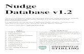 Nudge Database v1 - University of Stirling · PDF fileNudge Database v1.2 This is a list of empirical ‘nudges’ and interesting behavioral change interventions, primarily drawn