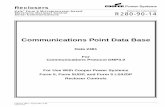Communications Point Data Base - Cooper · PDF fileF5 Communications Data Dictionary Overview • 4 Data Dictionary Overview Appendix B contains a listing of the data dictionary for