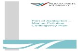 Port of Ashburton Marine Pollution Contingency Plan · PDF fileThe Port of Ashburton Marine Pollution Contingency Plan ... SITREP Situation Report ... (SOPEP). Prohibits the
