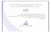 4 th International Edition of Continuing Education · PDF file4th International Edition of Continuing Education Program ... Piping Engineering Cell has now a collection of most ...