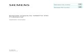 Professional 2 Modular PID Control - Siemens · PDF fileExample projects for SIMATIC PID Professional Application Examples, 01/2012, A5E03806704-01 3 Table of contents 1 Standard PID
