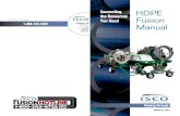 Connecting HDPE Fusion - iscopipe english fusion manual 4.… · Pipe Institute’s Generic Saddle Fusion Joining Procedure ... of McElroy HDPE Fusion Equipment and feature their