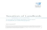 A summary for CIOT Members of tax issues for landlords of ... of... · A summary for CIOT Members of tax issues for landlords of residential property ... from acting as a result of