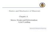Mechanics of Materials - University of Pittsburghpitt.edu/~qiw4/Academic/ENGR0135/Chapter4-2.pdf · Department of Mechanical Engineering Statics and Mechanics of Materials Stress,