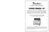 SERVICE MANUAL #01 - Parts Towndownload.partstown.com/.../-/en_US/manuals/TR-ULT60_sm.pdf · Traulsen Refrigeration SERVICE MANUAL #01 Instructions For The Troubleshooting And Repair