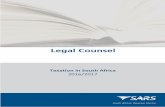 Taxation in South Africa (2015/2016) - SARS - Taxation i… · Taxation in South Africa 2016/17 i Taxation in South Africa – 201 6/2017. Preface . This is a general guide providing
