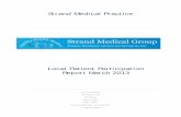 Strand Medical Practice surveys/The Strand... · Strand Medical Practice ... NBSurvey, to enable the collection of views from patients in multiple locations across various ...