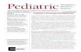 Pediatric Oncologic Emergencies - · PDF filePediatric Oncologic Emergencies Although the diagnosis of cancer in childhood is relatively rare, with an annual incidence of 165 cases