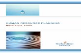 HUMAN RESOURCE PLANNING - Executive · PDF fileHUMAN RESOURCE PLANNING Reference Tools . TABLE OF CONTENTS . TAB : 1 Introduction : 2 Human Resource / Workforce Planning and Departmental