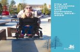 City of Fremantle Access and Inclusion Plan 2016–2020 …  · Web viewThe City of Fremantle comprises the suburbs of Beaconsfield, Fremantle, Hilton, North Fremantle, O’Connor,