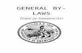 Town of Swampscott General By-Laws:swampscottnew.vt-s.net/Public_Documents/Swampscott…  · Web viewGas Inspection and Permit. 47. ... The word “town” shall ... All gas fitters