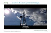 D-FACTS & Smart Wire Technology - PowerWorld · PDF fileD-FACTS & Smart Wire Technology . Andrija Sadikovic . Smart Wire Grid, Inc . January 22, 2013 . 1 . Power flow control for the