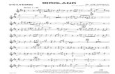 BIRDLAND - Living Soundlivingsoundsacramento.com/sheetmusic/RiverCity/Birdland_advanced.… · By .JOE ZAWINUL Arranged by VICTOR LOPEZ -~ i & 1~ $ ft f fiiff? I ,,p ~ - l f !f{j