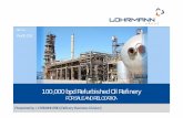 ProOil-276 Refinery Introduction · PDF fileREFURBISHED OIL REFINERY FOR SALE AND RELOCATION Ref.-No.: ProOil-276 1. Process Units Capacity Description barrels per day Licensor Designer/Constructor