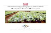 Resource Book on Horticulture Nursery Managementagropedialabs.iitk.ac.in/agrilore/sites/default/files/HNM-book.pdf · 1. Dr. Surya Gunjal, Director, ... Resource Book on Horticulture