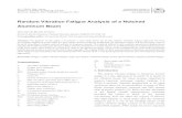 Random Vibration Fatigue Analysis of a Notched · PDF filerandom vibration fatigue analysis in fe-safe®, ... (ABAQUS) and CONM2 (NASTRAN ... Random Vibration Fatigue Analysis of a
