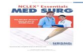 Purchase the complete book on Amazon - … NCLEX... · Purchase the complete book on Amazon.com ©2015 NRSNG.com 1 ... d. Chest Xray and Sputum culture necessary e. sputum culture