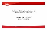 Velocity String Installation & Performance Revie EG… · wing valves cameron gate valve 4 1/16"-10000 f type 5 top cap 4 1/16"-10000 x 4 1/2" eue box string 23 item qty designation