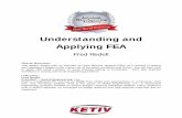 Understanding and Applying FEA - Autodesk Platinum …ketiv.com/pdf/AMA2008/Understanding and Applying FEA.pdf · Understanding and Applying FEA ... Go to the Contents tab > Autodesk