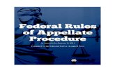 Federal Rules of Appellate Procedure - cali.org Web viewForm 6180. Preface. ... The Federal Rules of Appellate Procedure were designed as an integrated set of rules to be followed