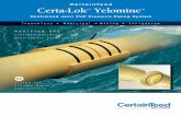 CertainTeed Certa-Lok Yelomine · PDF fileRestrained Joint PVC Pressure Piping System Certa-Lok™ Yelomine™ is designed and engineered to meet your tough or restrained joint piping