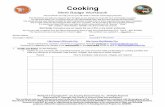 Cooking - MeritBadge · PDF fileCooking Merit Badge Workbook This workbook can help you but you still need to read the merit badge pamphlet. This Workbook can help you organize your
