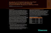 Analysis of Carbohydrates by High-Performance Anion ... · PDF filePerformance Anion-Exchange Chromatography with ... Lactitol 14.97 9.61 5 ... Performance Anion-Exchange Chromatography