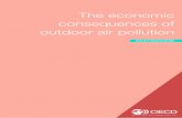 The economic consequences of outdoor air · PDF file1 Modelling the economic consequences of outdoor air pollution requires several steps that link economic activity to emissions,