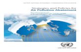 Strategies and Policies for Air Pollution · PDF fileUNITED NATIONS Strategies and Policies for Air Pollution Abatement UNITED NATIONS ECONOMIC COMMISSION FOR EUROPE 2010 review prepared
