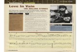 The Rolling Stones – Love in vain - Tommy · PDF fileBYTE-I Love In Vain from the Rolling Stones album Let It Bleed- intro, verse 1 and chorus ... The guitar stays pretty much as