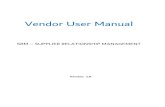 Vendor User Manual New Vendor Registration · PDF fileVendor Manual- 1.1 Page 12 of 50 3.1.Vendor Registration for Local Purchase or Contract Information: DEWA is having two Purchasing