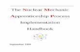 Apprenticeship Process Implementation Handbook - … … · NMAP Implementation Handbook September 1999 i I. FOREWORD During the period from 1989 to 1991, new regulations concerning