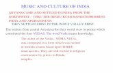 MUSIC AND CULTURE OF INDIA - University of - ps.uci.eduyodh/Olli_lectures/indianmusiclec.pdf · music and culture of india ... hinduism – the oldest of indian religions god or brahman