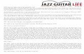2/05 interview appearing on jazzguitarlifejoshuabreakstone.com/images/rev10.pdf · 2/05 interview appearing on jazzguitarlife.com ... who I had played with before, and JoAnne Brackeen,