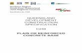 QUEENSLAND DEVELOPMENT CONSTRUCTION SPECIFICATION C248 · PDF filejoint regional council specifications ... queensland development construction specification c248 ... australian standards