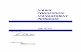 MARIN CONGESTION MANAGEMENT PROGRAM - · PDF fileTransportation Authority of Marin Board of Commissioners Steve Kinsey, Chair County of Marin Supervisor ‐ District 4 Albert J. Boro,