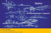 Yapı Statiği - İTÜweb.itu.edu.tr/~haluk/statics/statics_week3.pdf · Reactions and free-body (or equilibrium) diagrams. Reference: Structures, Daniel Schodek, Martin Bechthold.