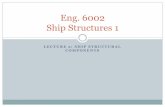 Eng. 6002 Ship Structures 1 - Memorial University of ... · PDF fileEng. 6002 Ship Structures 1 Hull Girder Response Analysis LECTURE 3: LOAD, SHEAR FORCE, BENDING ... Calculation