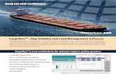 CargoMax - Ship Stability and Load Management · PDF fileis driven by the HECSALV Calculation Engine. CargoMax. TM - Ship Stability and Load Management Software. ... stability and