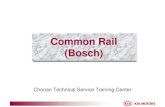Common Rail (Bosch) - · PDF fileAdvantages High Performance and Fuel Efficiency - Electronically Controlled Common Rail Fuel Injection System to meet optimum combustion Low Emission