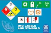 IMO Symbols - · PDF fileIMO Symbols Contents ... Symbols to be used in accordance with Regulation III/9.2.3 of the 1974 SOLAS Convention, as amended Fasten seat belts Secure hatches