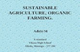 SUSTAINABLE AGRICULTURE, ORGANIC FARMING.wgbis.ces.iisc.ernet.in/energy/lake2006/programme/programme... · SUSTAINABLE AGRICULTURE, ORGANIC FARMING. Adithi M ... ¾Modern package