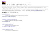 A Basic UNIX Tutorial - - Universität Wien · PDF fileA Basic UNIX Tutorial This tutorial comprises fourteen sections, each of which addresses a fundamental aspect of UNIX computing.